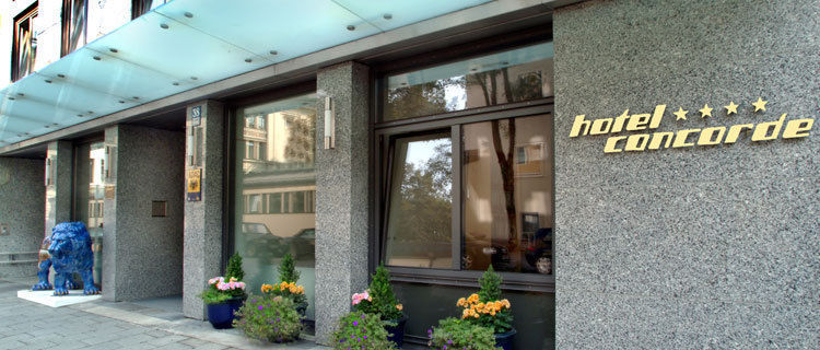Hotel Concorde Mnichov Exteriér fotografie
