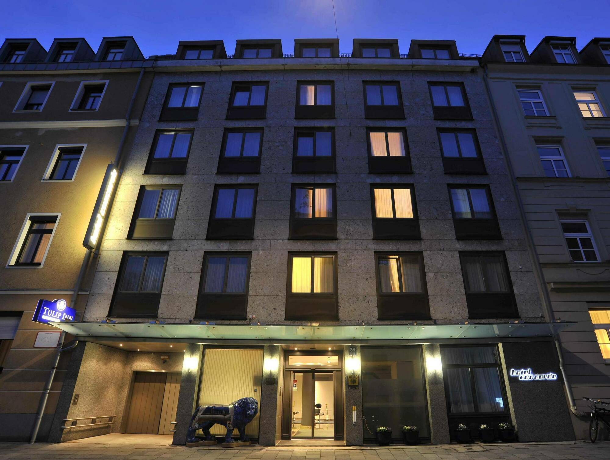 Hotel Concorde Mnichov Exteriér fotografie